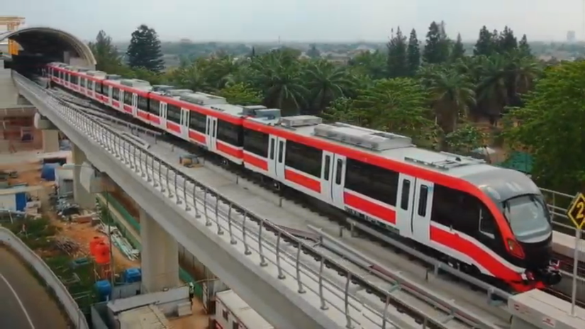 Greater Jakarta LRT Project Phase I Progress Reaches 77.3% | KF Map – Digital Map for Property and Infrastructure in Indonesia